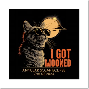 I Got Mooned Annular Solar Eclipse October 2 2024 Posters and Art